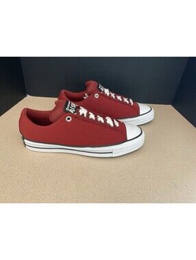 New! Mens Converse Puff Taylor Ox Park Red/White/Black Shoes. Size 12. Nice!